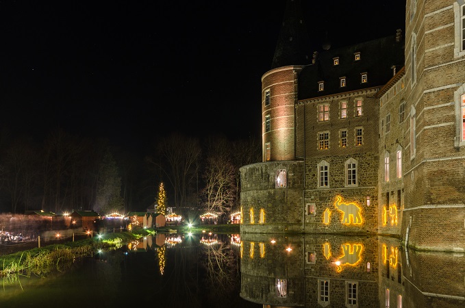 Fête des Lumières au Château de Mérode (Allemagne)