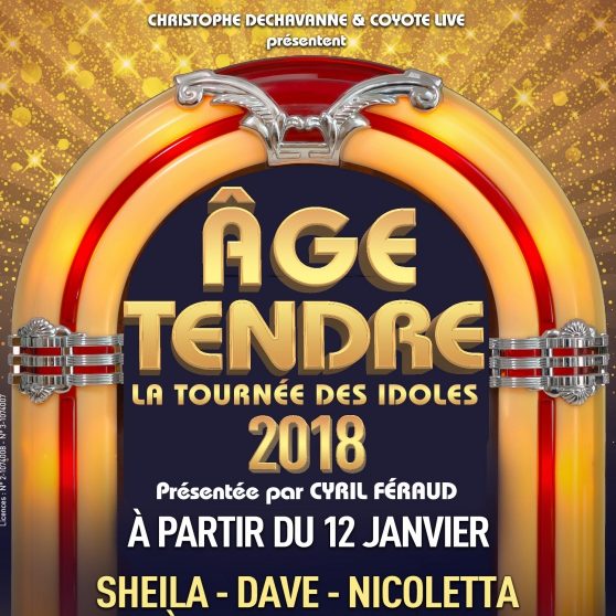 Âge Tendre - La Tournée des Idoles 2018