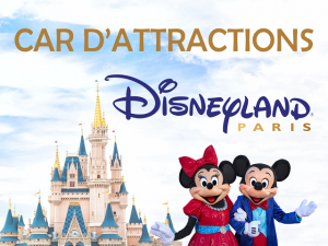 1 journée à Disneyland Paris - "CAR D'ATTRACTIONS"