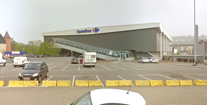 Carrefour Jambes (parking arrière)